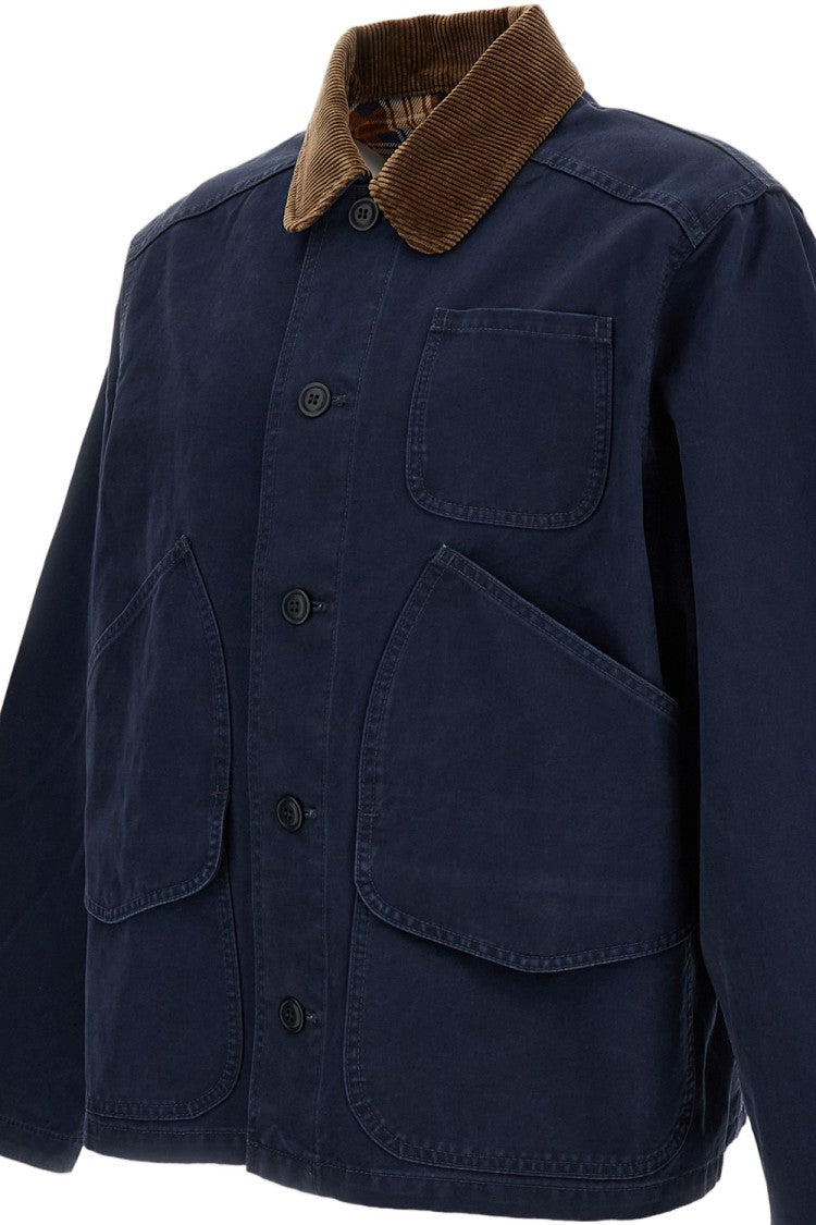 Filson Blue Cotton Canvas Jacket