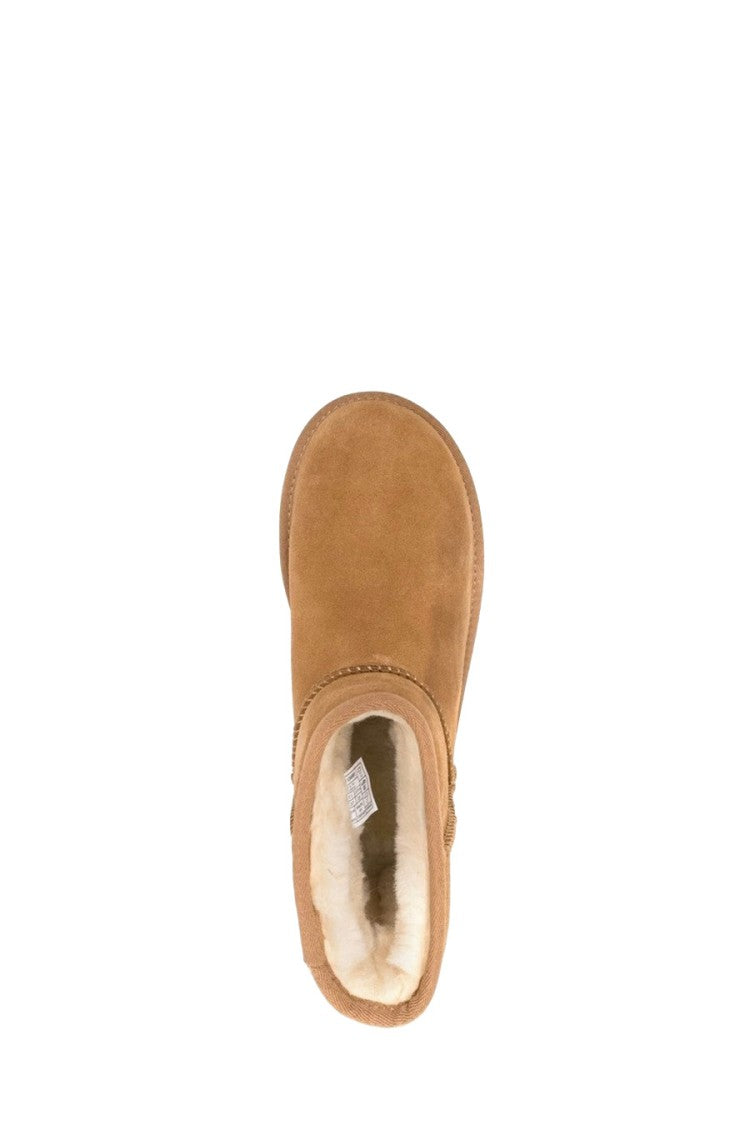 Ugg Beige Suede Pull-Tab Boot