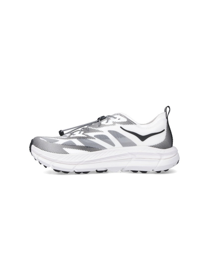 Hoka "Mafate Speed 4 Lite" Sneakers – White