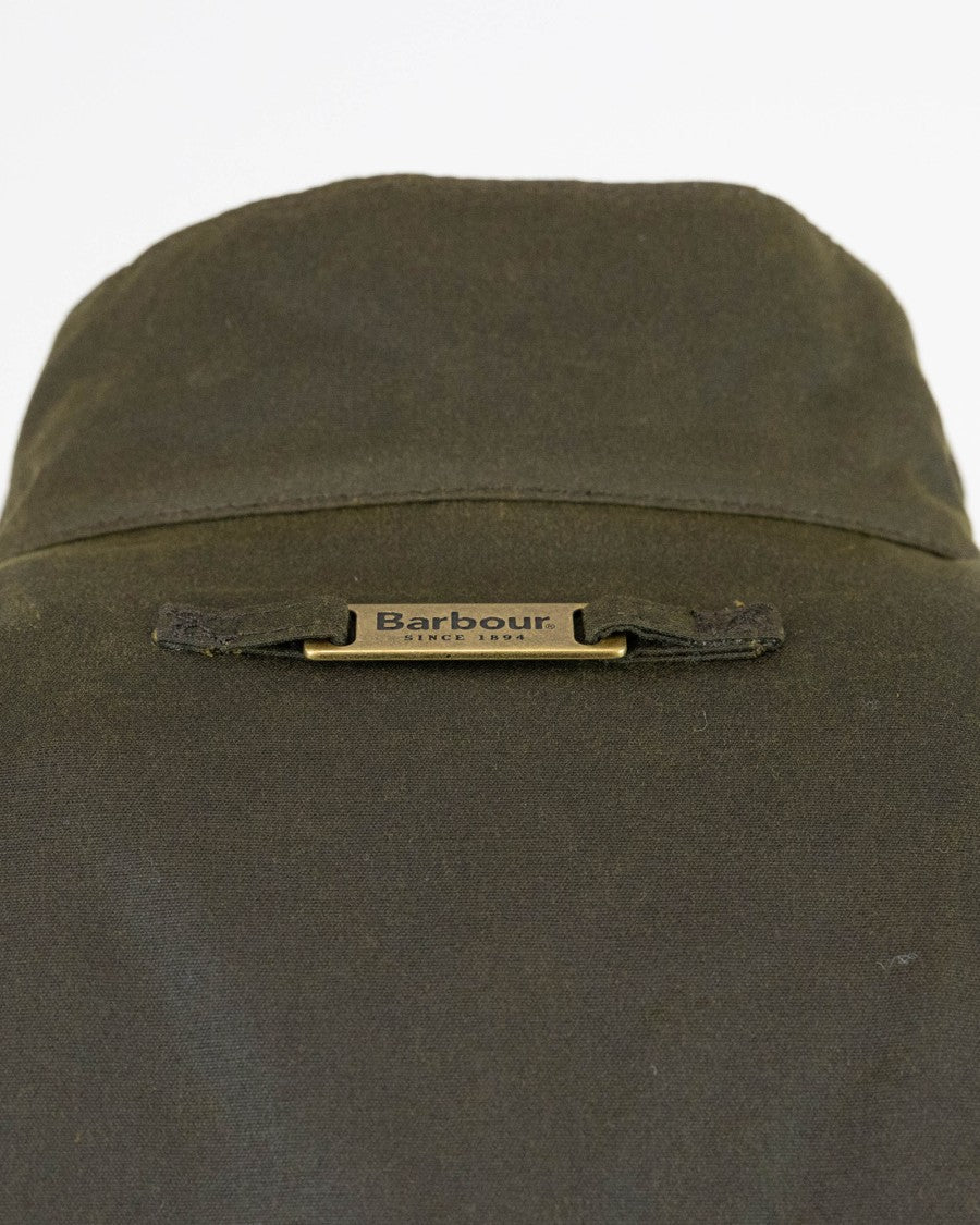 Barbour Ogston Wax Jacket - Olive Green