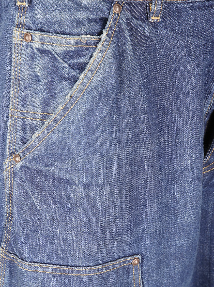 Maison Margiela Tailored Straight Leg Pants In Premium Cotton