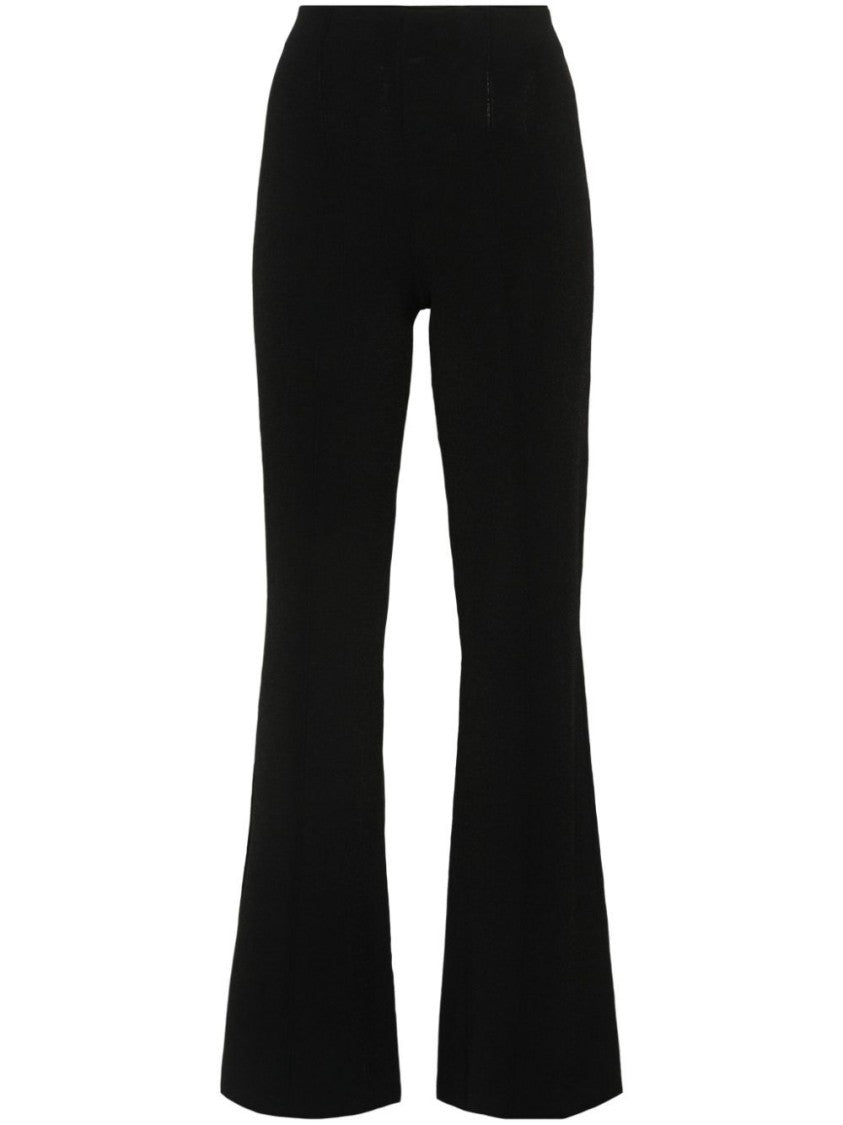 Ermanno Scervino Flared Silhouette Pants With Fitted Waist