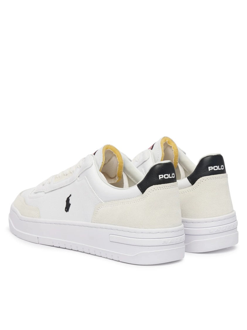 Polo Ralph Lauren Low-Top Sneakers With Suede Overlays