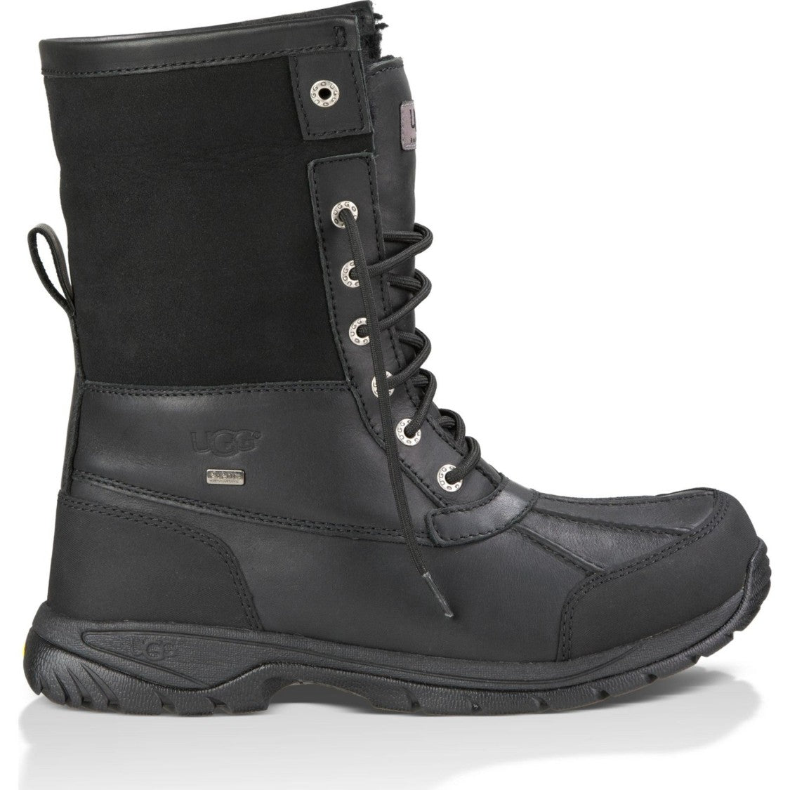 Ugg Black Butte Leather Lace-Up Boots