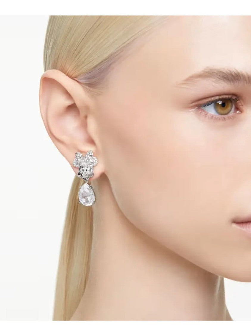 Swarovski Minnie Mouse Drop Earrings