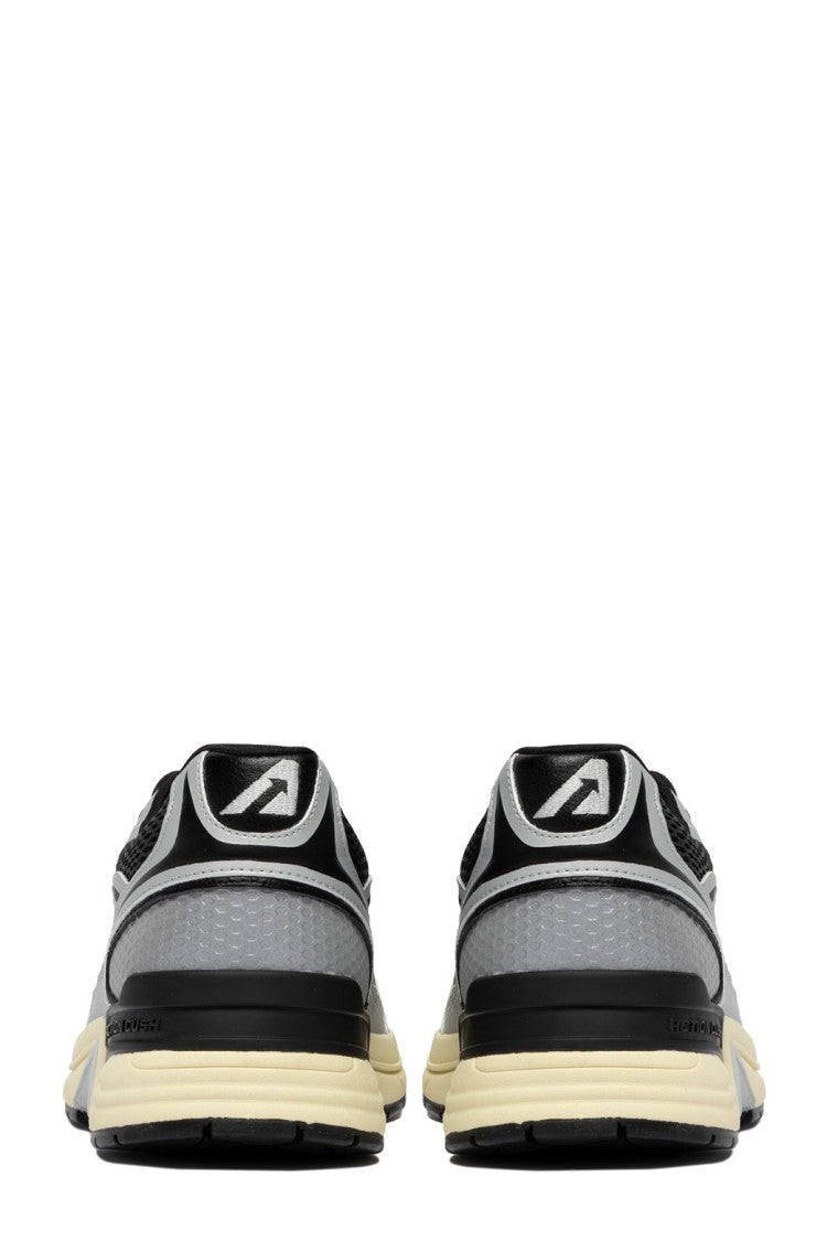 Autry Silver Black Hyperway Sneakers
