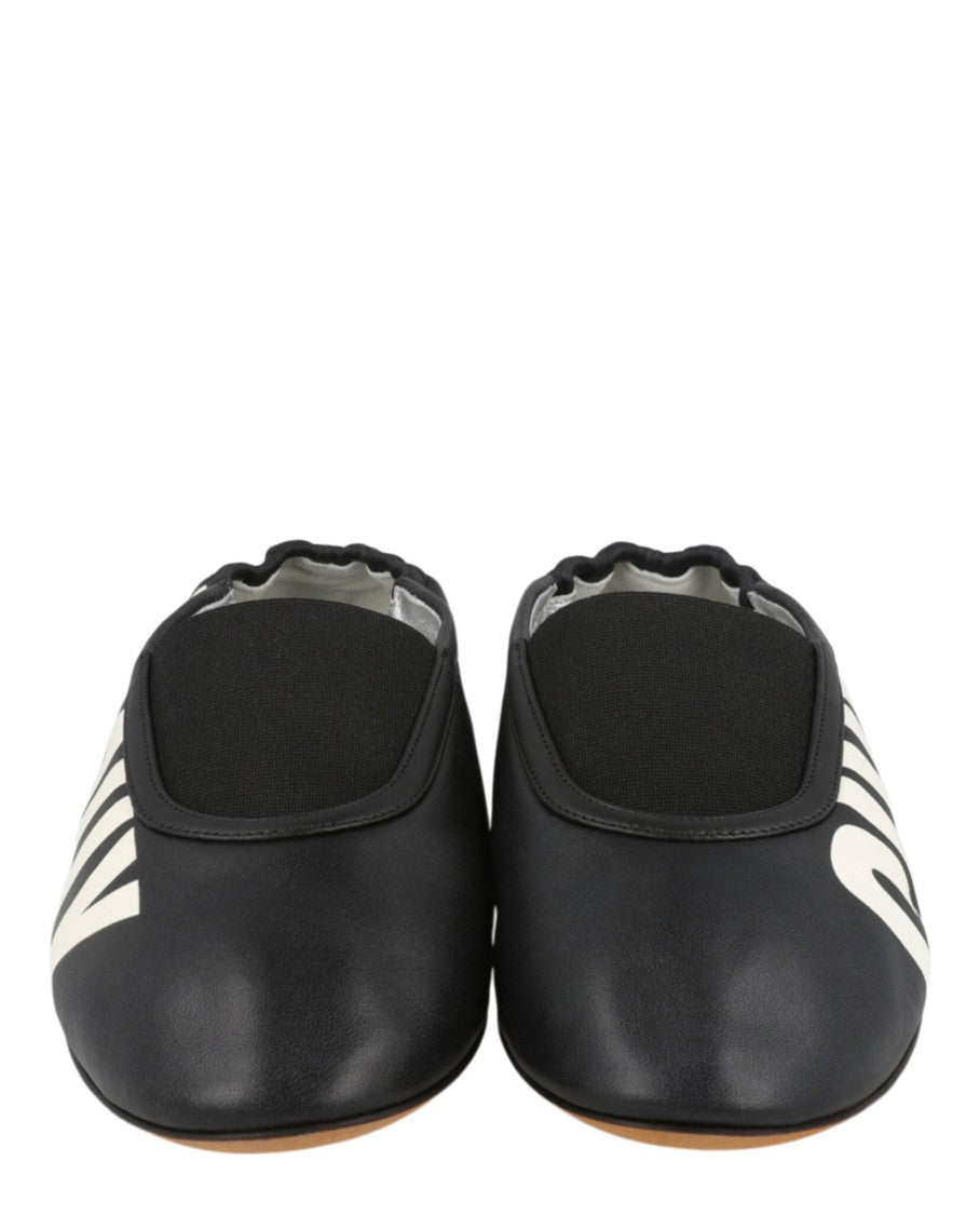 Givenchy Logo Graphic Ballet Flats