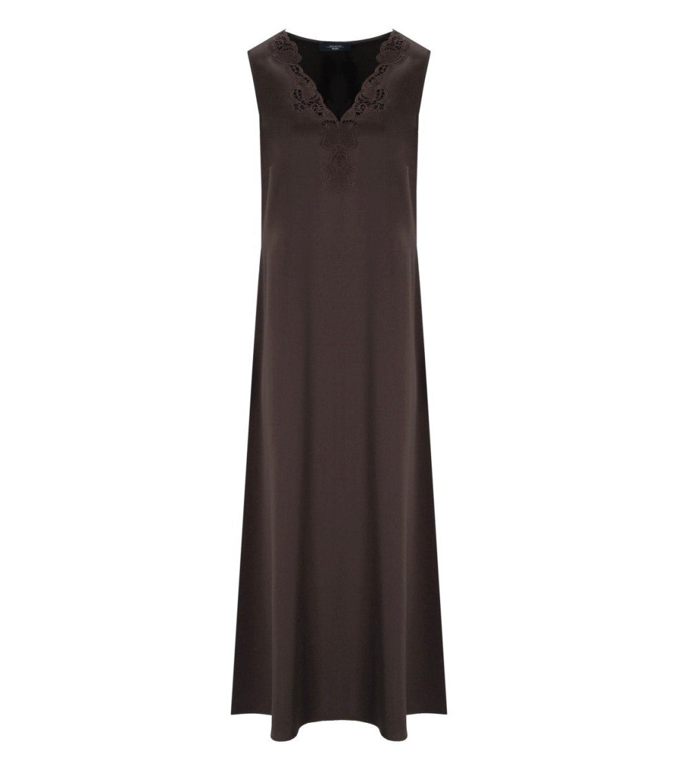 Max Mara Canossa Brown Dress