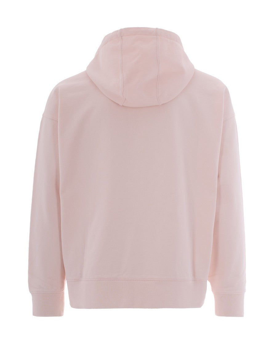 Maison Kitsuné Fox Head Oversized Sweatshirt In Mauve