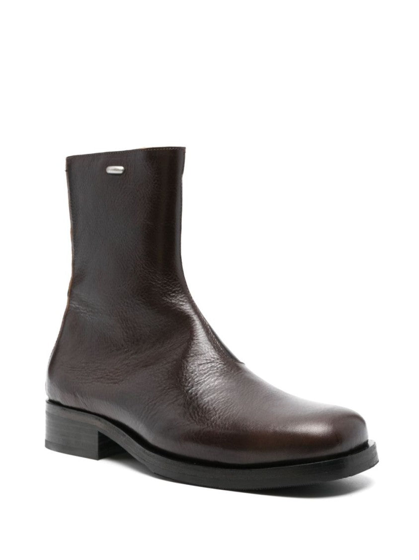 Our Legacy Smooth Leather Truck Boots
