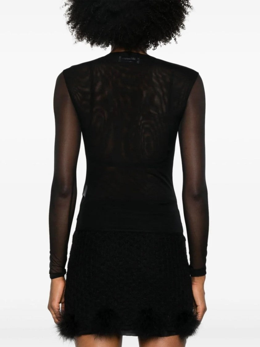 Blumarine T-Shirt Tulle W Logo