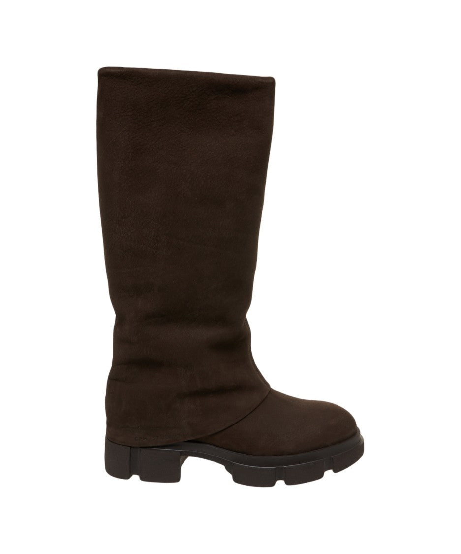 Copenaghen Mid-Calf Ankle Boots With Sole