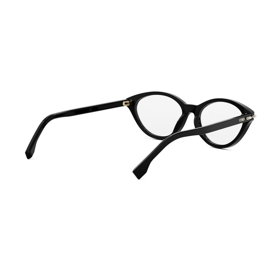 Fendi Black Selleria Acetate Cat-Eye Sunglasses