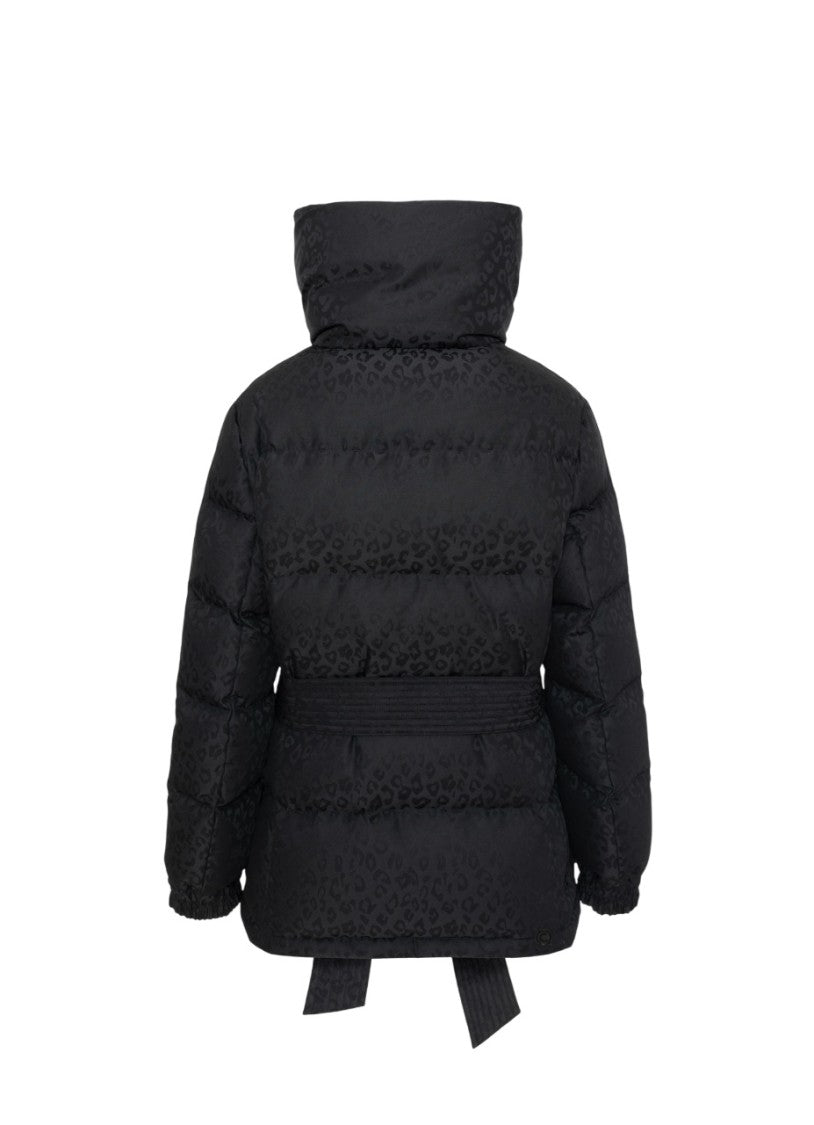 Colmar Black Padded Down High Collar Jacket