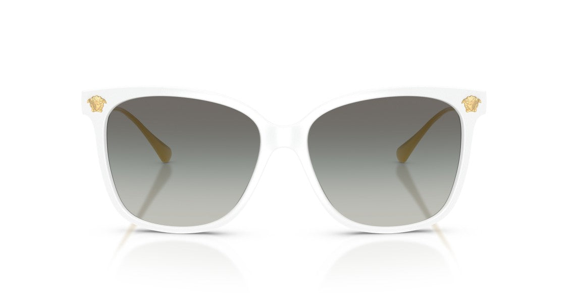 Versace Oversized Square Sunglasses With Gold Accents