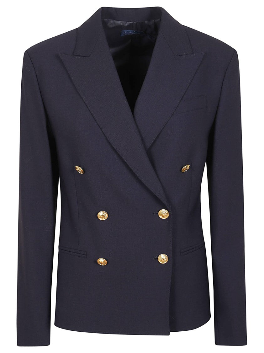 Polo Ralph Lauren Tailored Black Wool Blazer