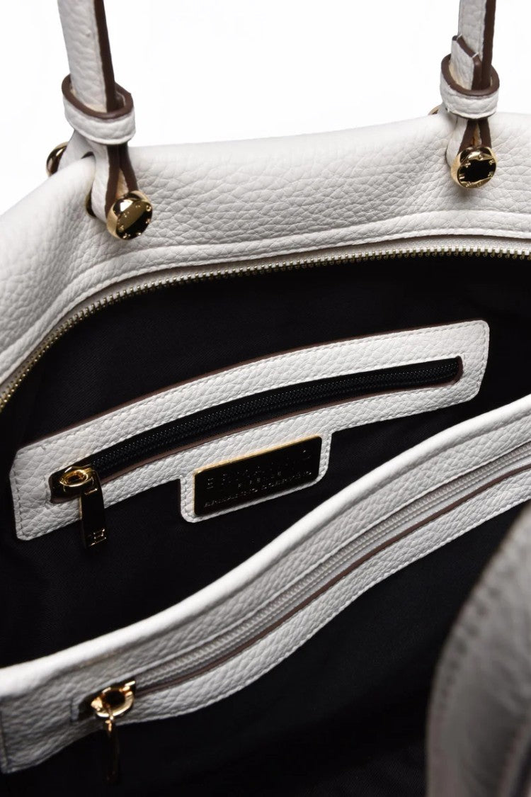 Ermanno Firenze Petra Tote Bag - White