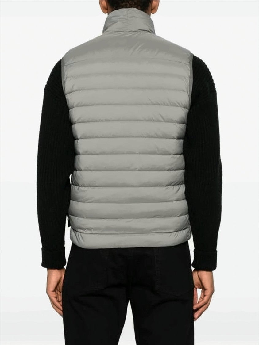 Stone Island Quilted Grey Tunnel Vest