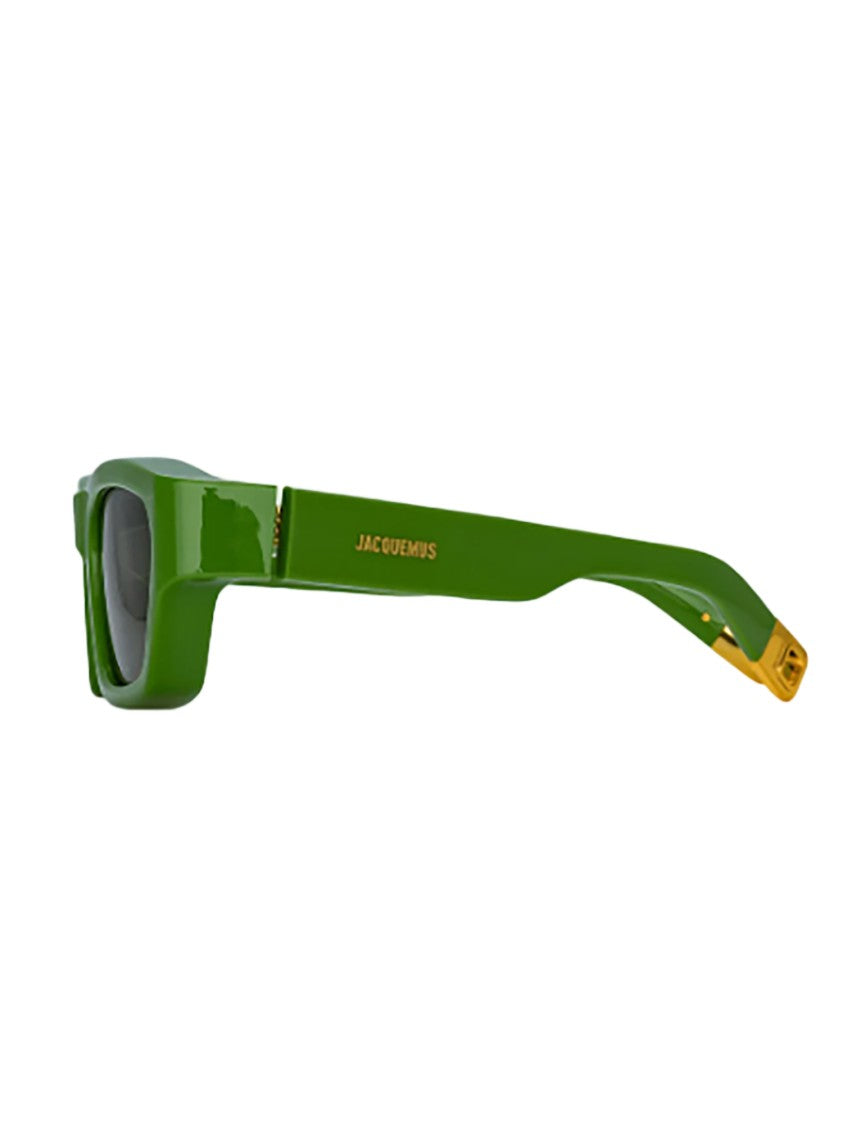 Jacquemus Green Acetate International Fit 57 Mm Sunglasses