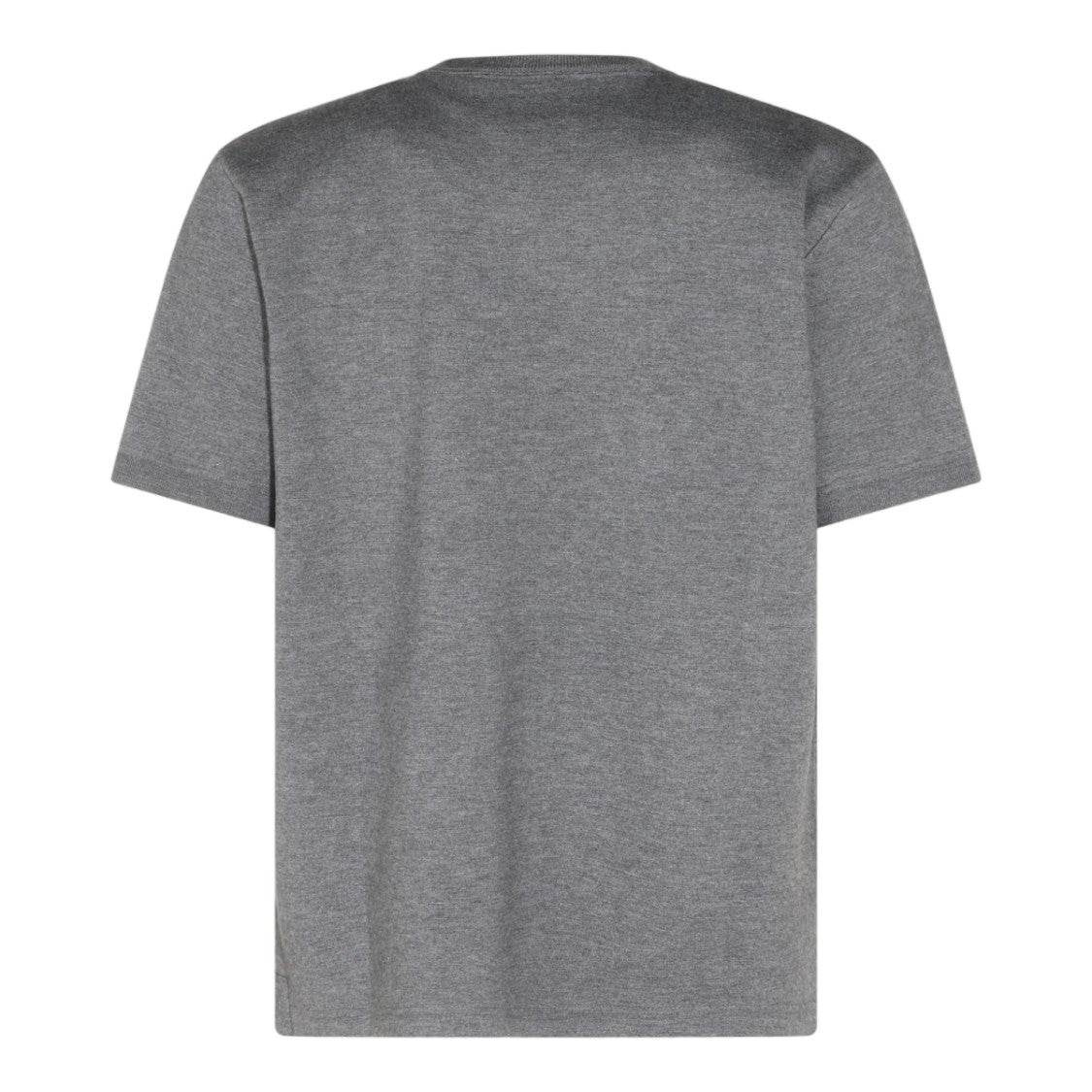 Malo Grey Minimalist Crew Neck T-Shirt