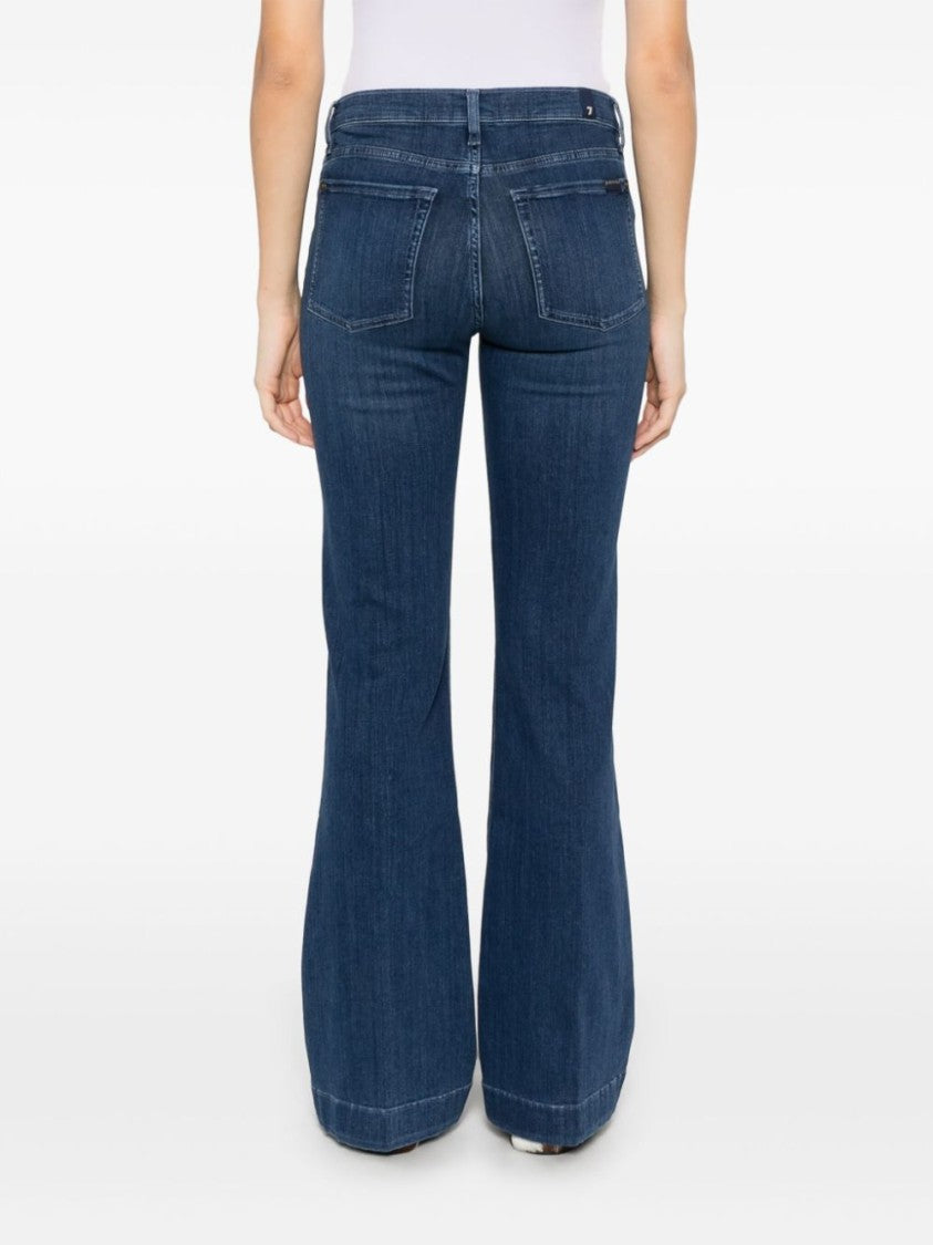 7 For All Mankind `Dojo Tailorless Neptune` Jeans
