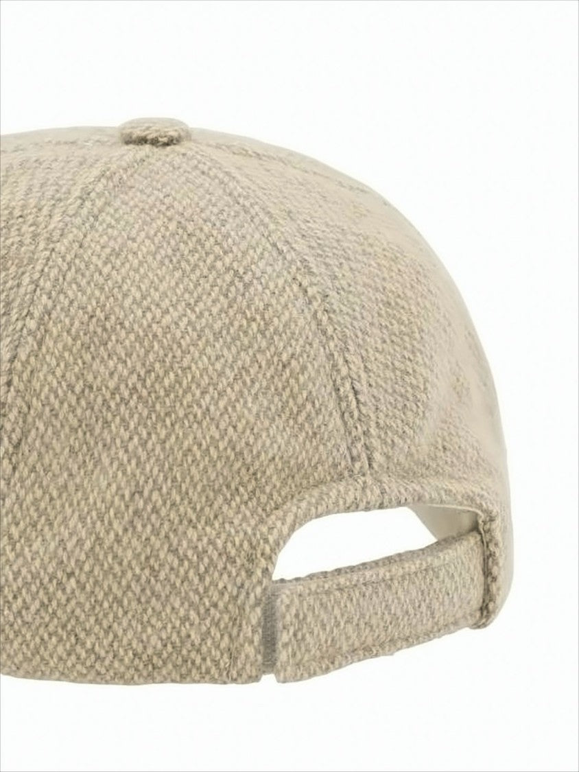 Isabel Marant Textured Cotton Baseball Cap With Subtle Branding