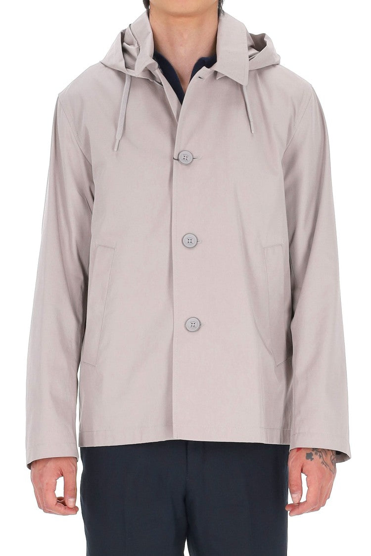 Herno Mastice Cotton Technical Raincoat