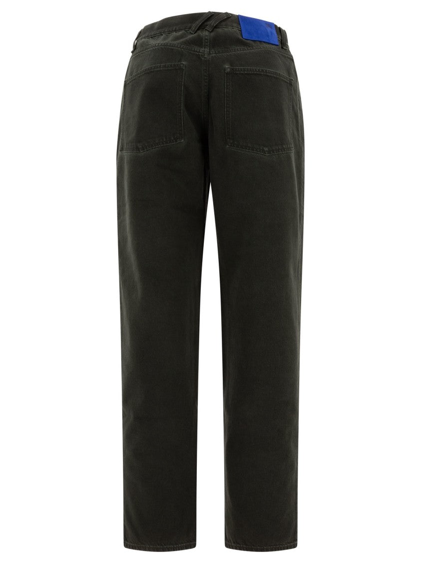 Burberry Regular Fit Black Denim Jeans