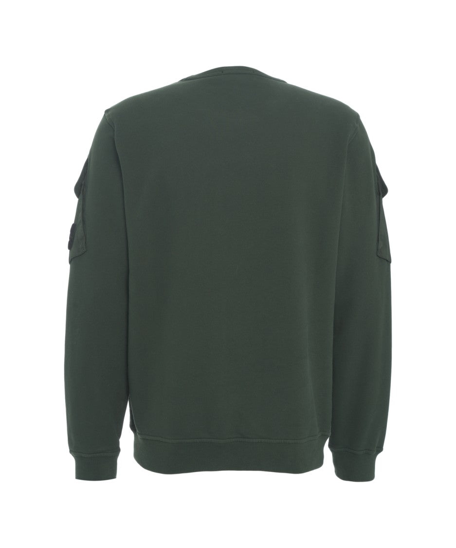 Stone Island Sleeve Pocket Sweatshirt