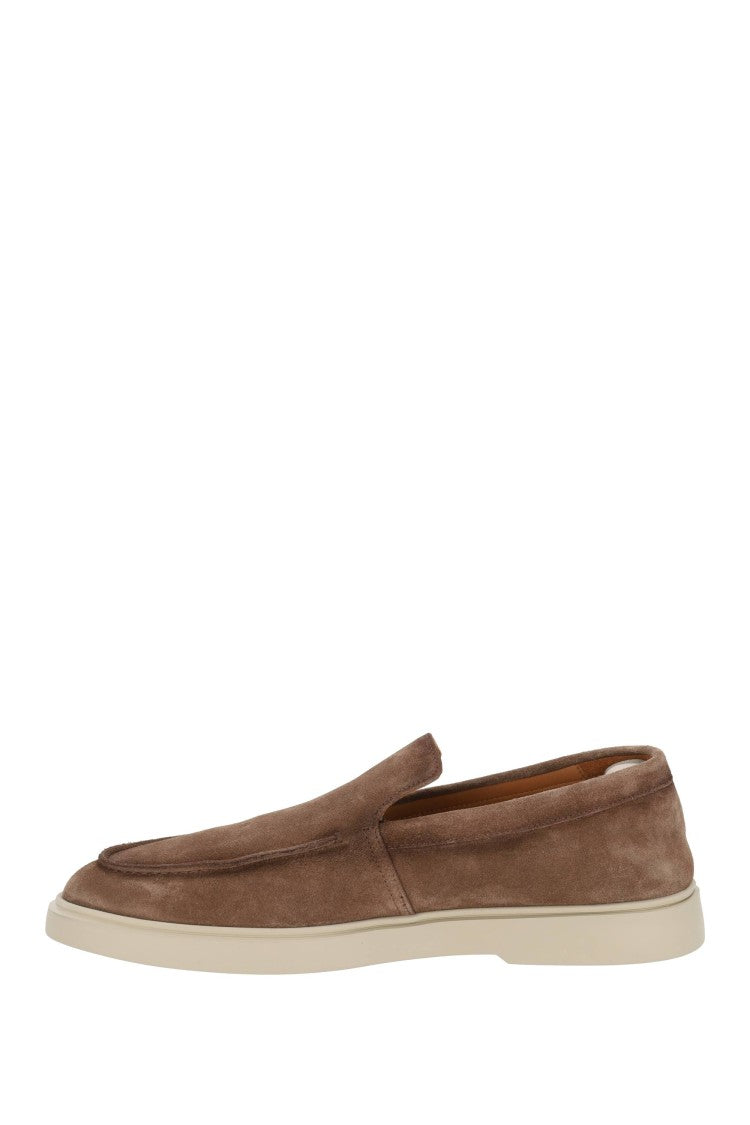 Officine Creative Bones Model Suede Slip-On