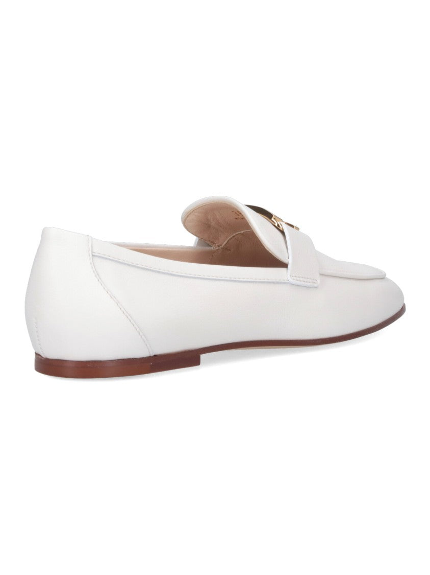 Tod's "T Timeless" Loafers White