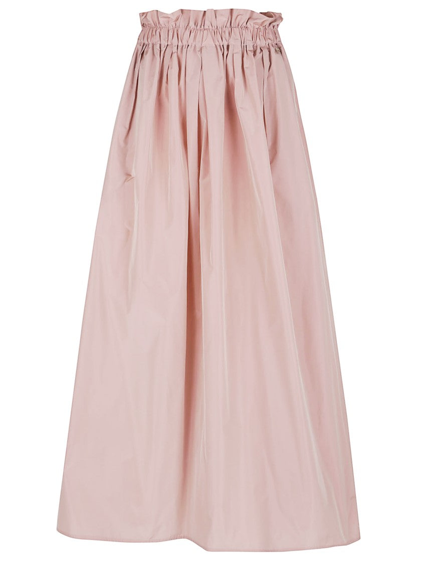 Herno Flowing Pink And Purple Skirt