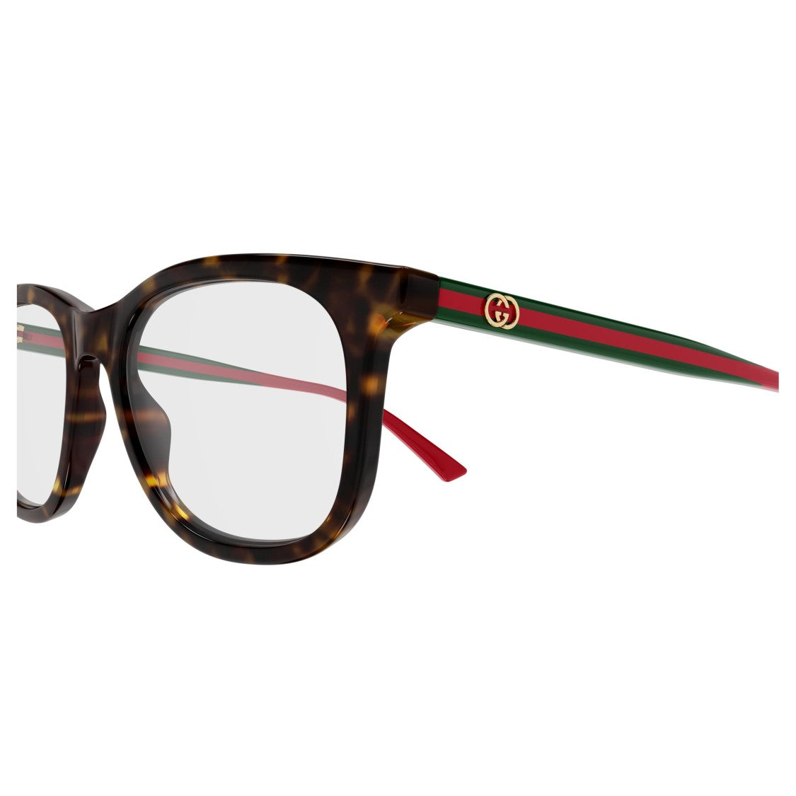 Gucci Gg1990o Tortoiseshell Square Frame Eyeglasses