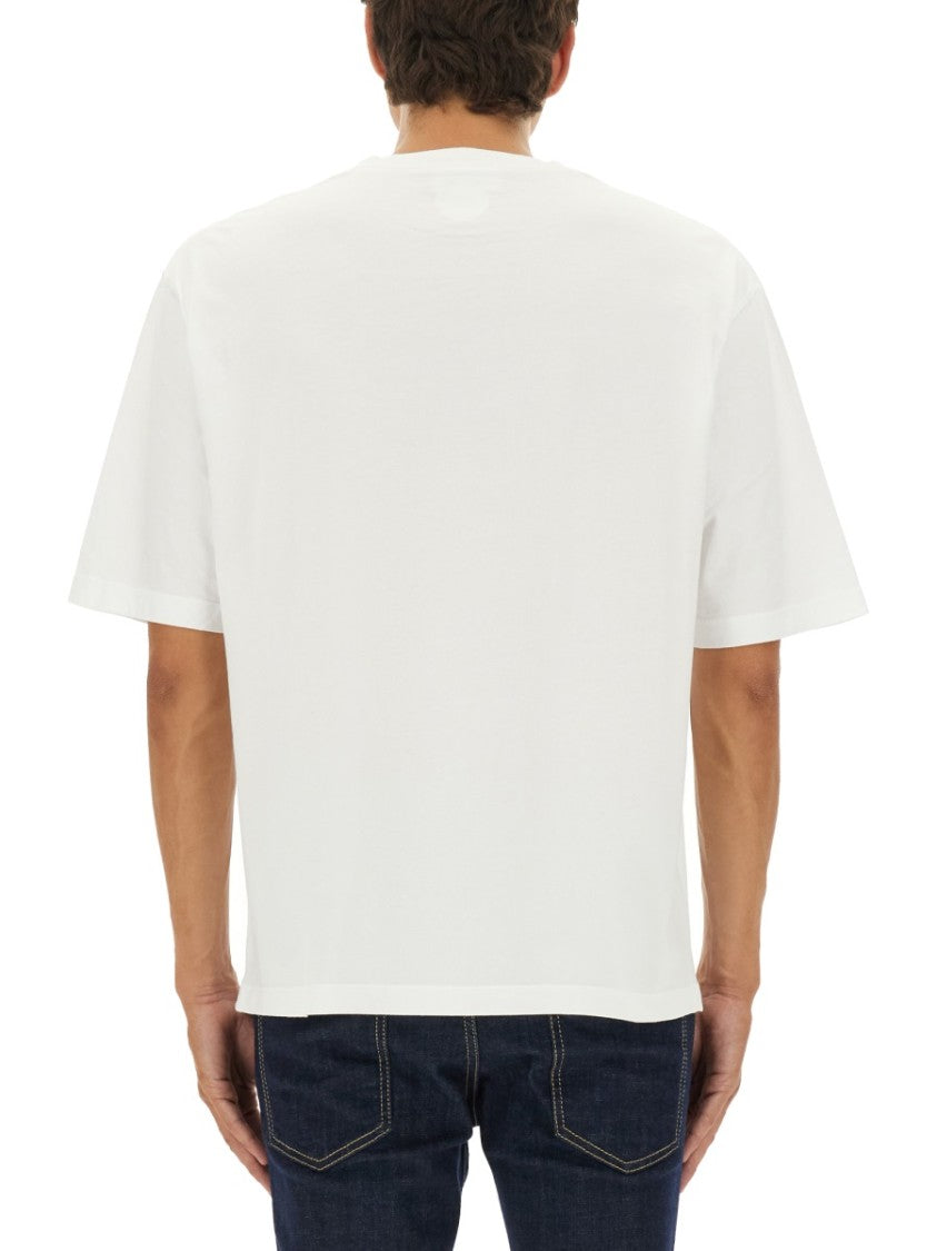 Dsquared2 Boxy-Fit White T-Shirt