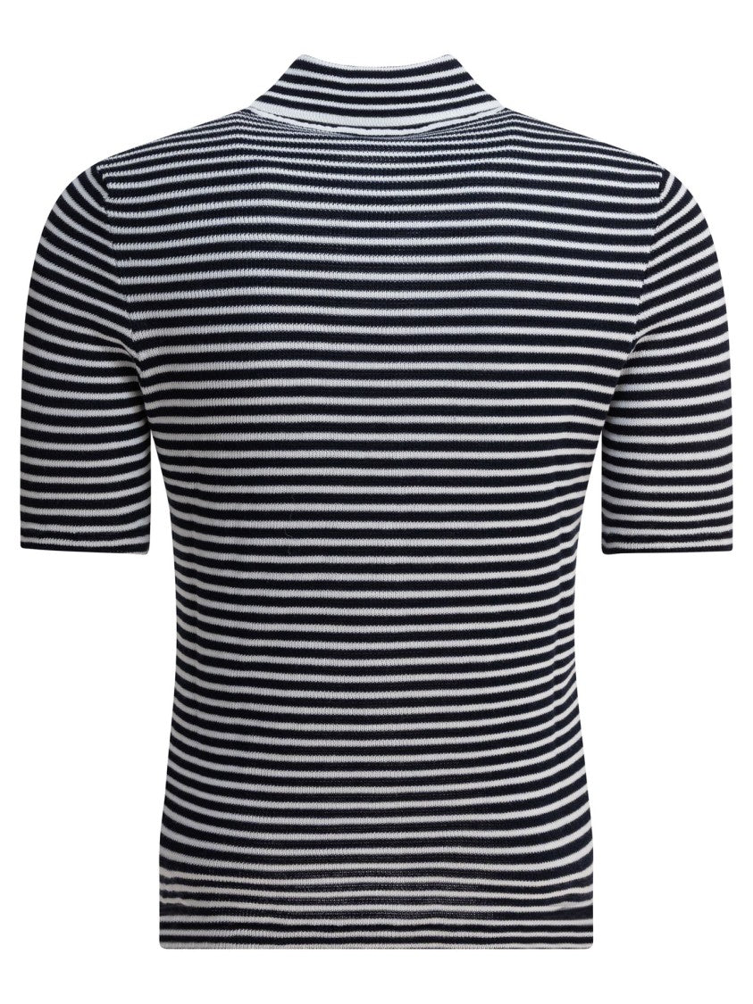 Rakki' Ribbed Blue Polo Shirt