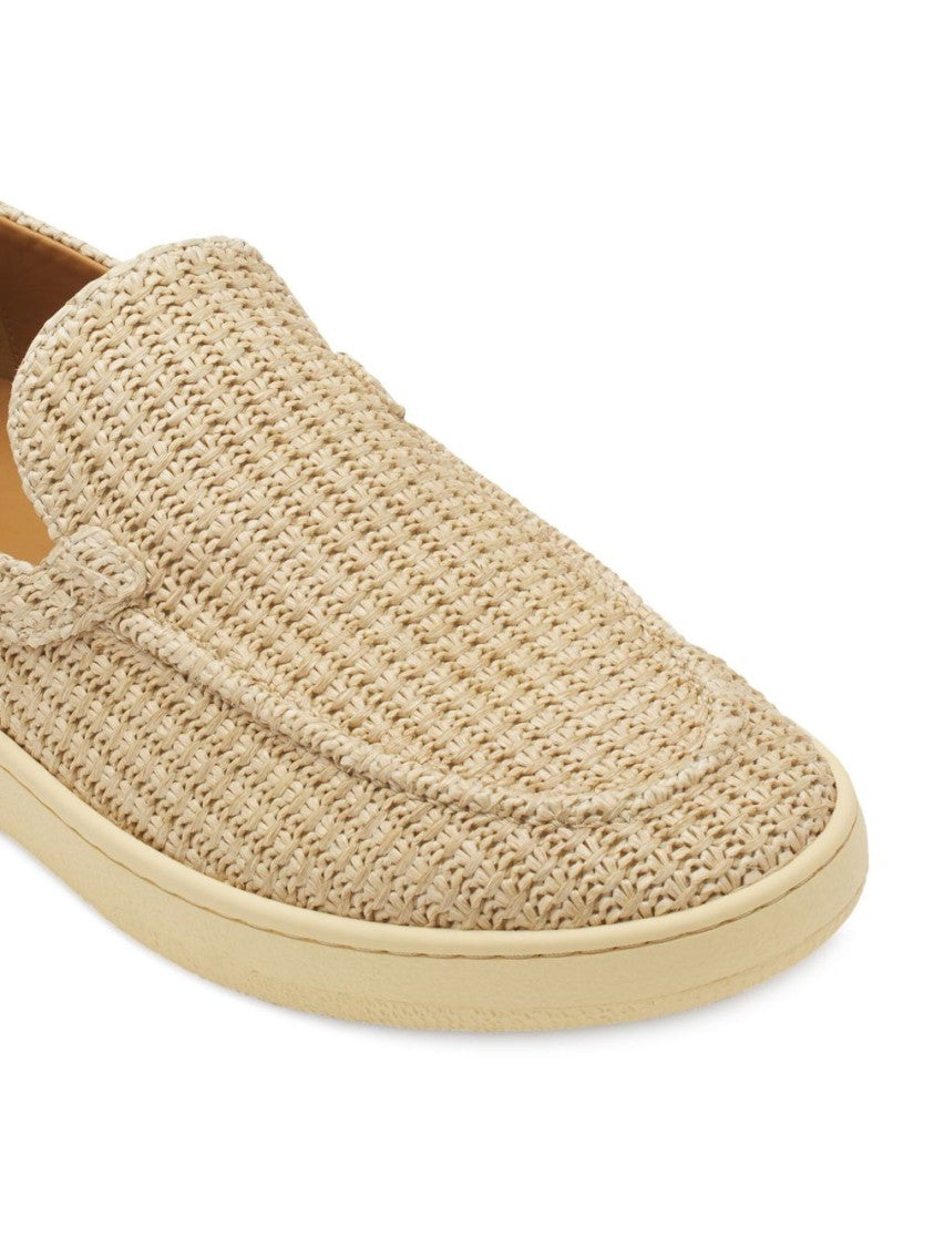 Lanvin Woven Texture Loafers
