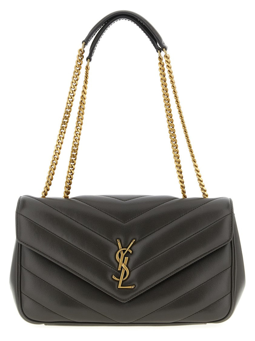 Saint Laurent 'Loulou' Medium Chevron Quilted Bag