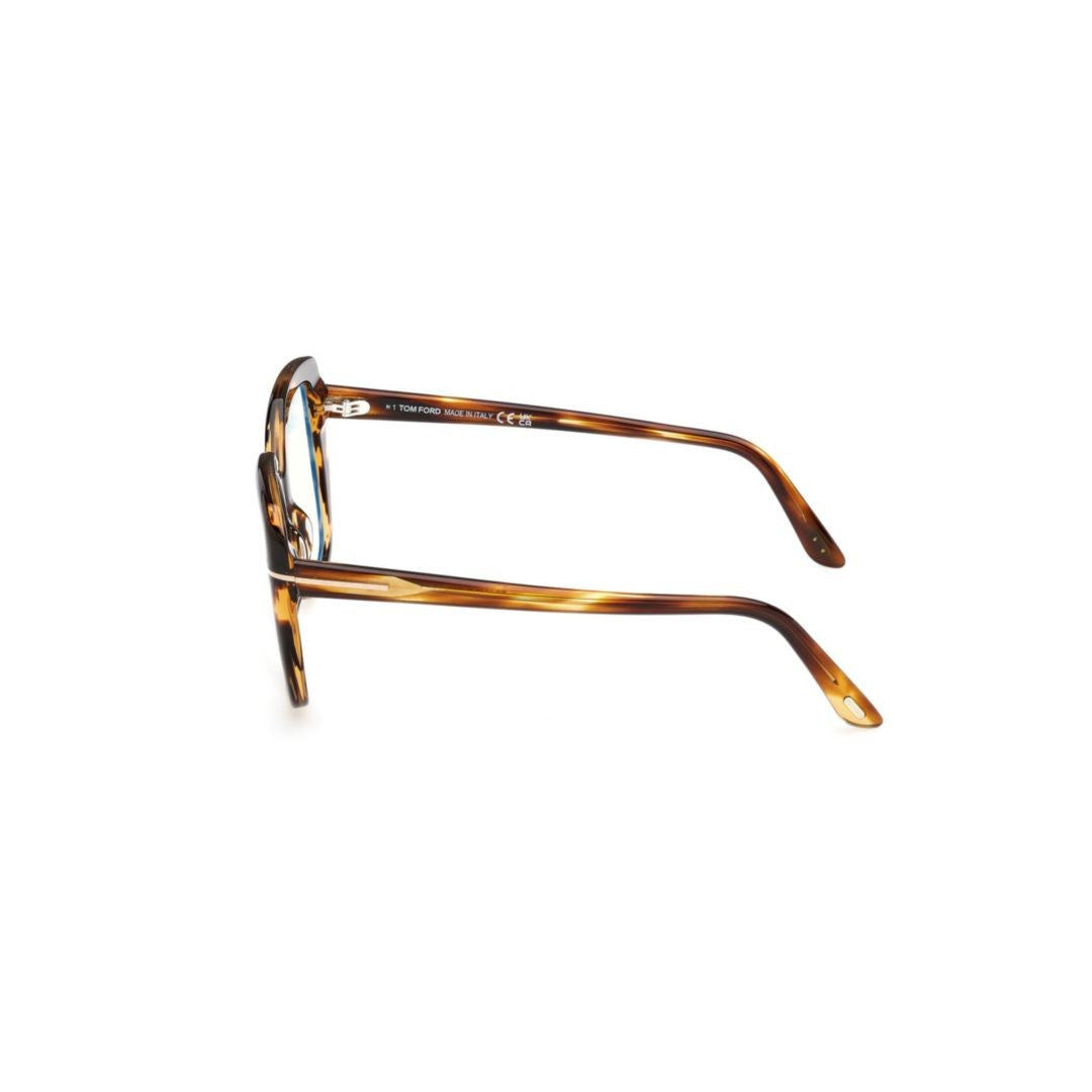 Tom Ford Ft6043-B Oversized Square Frame Eyeglasses