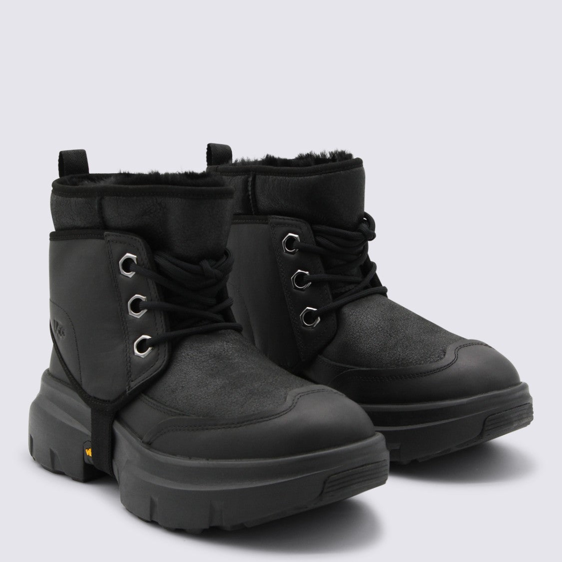 Ugg Round Toe Lace-Up Boots