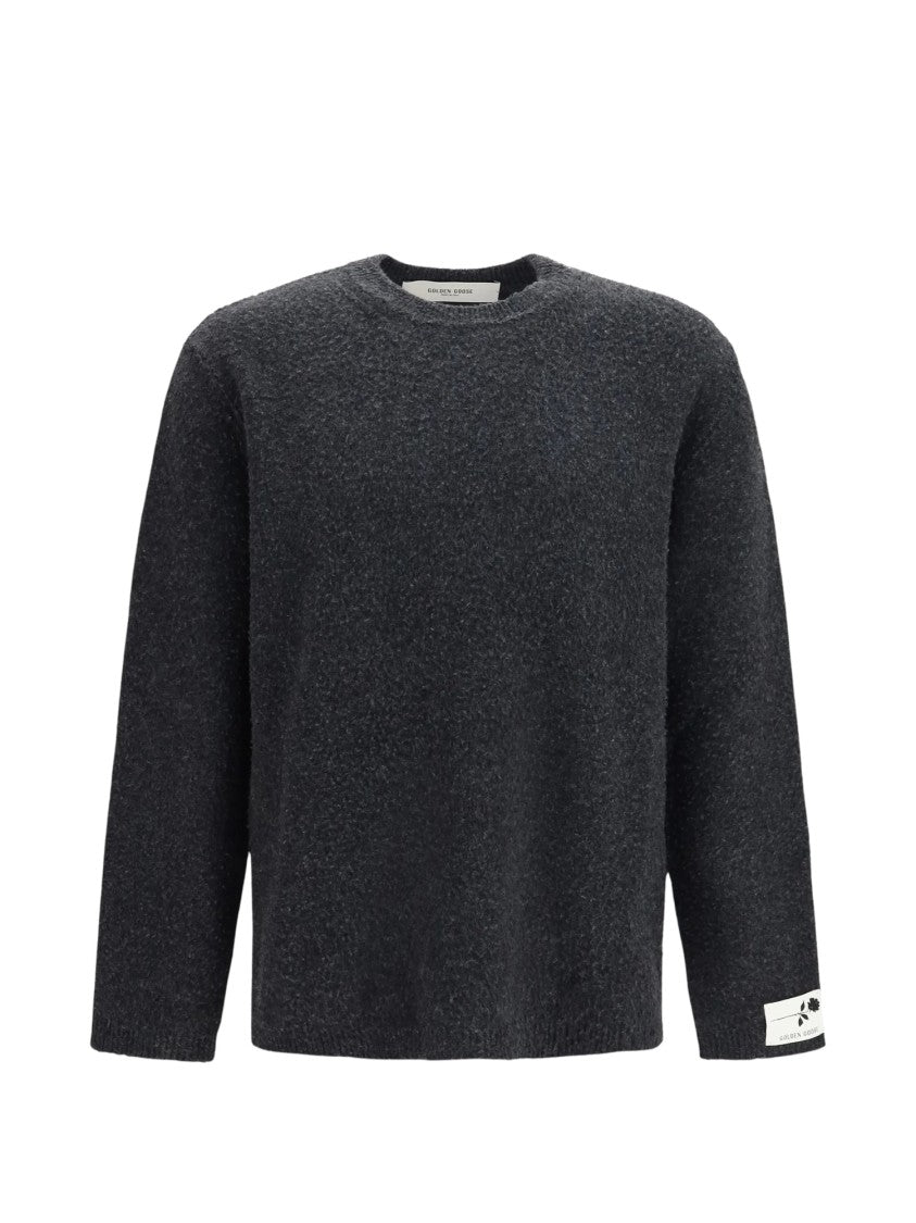 Golden Goose Grey Wool Journey Sweater