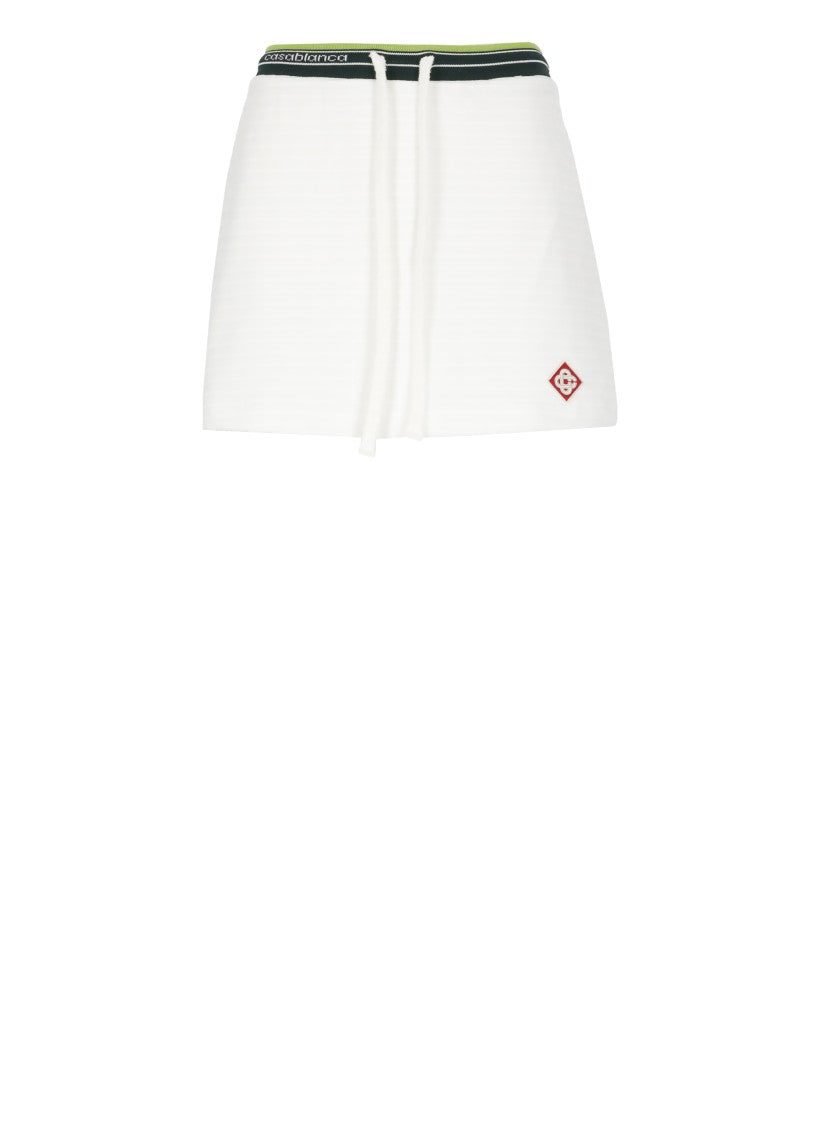 Casablanca White Skirt
