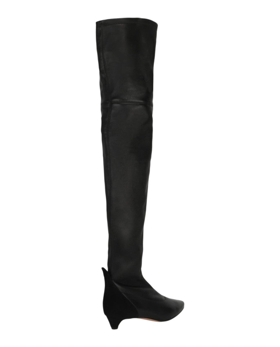 Givenchy Over-The-Knee Kitten Heel Boots