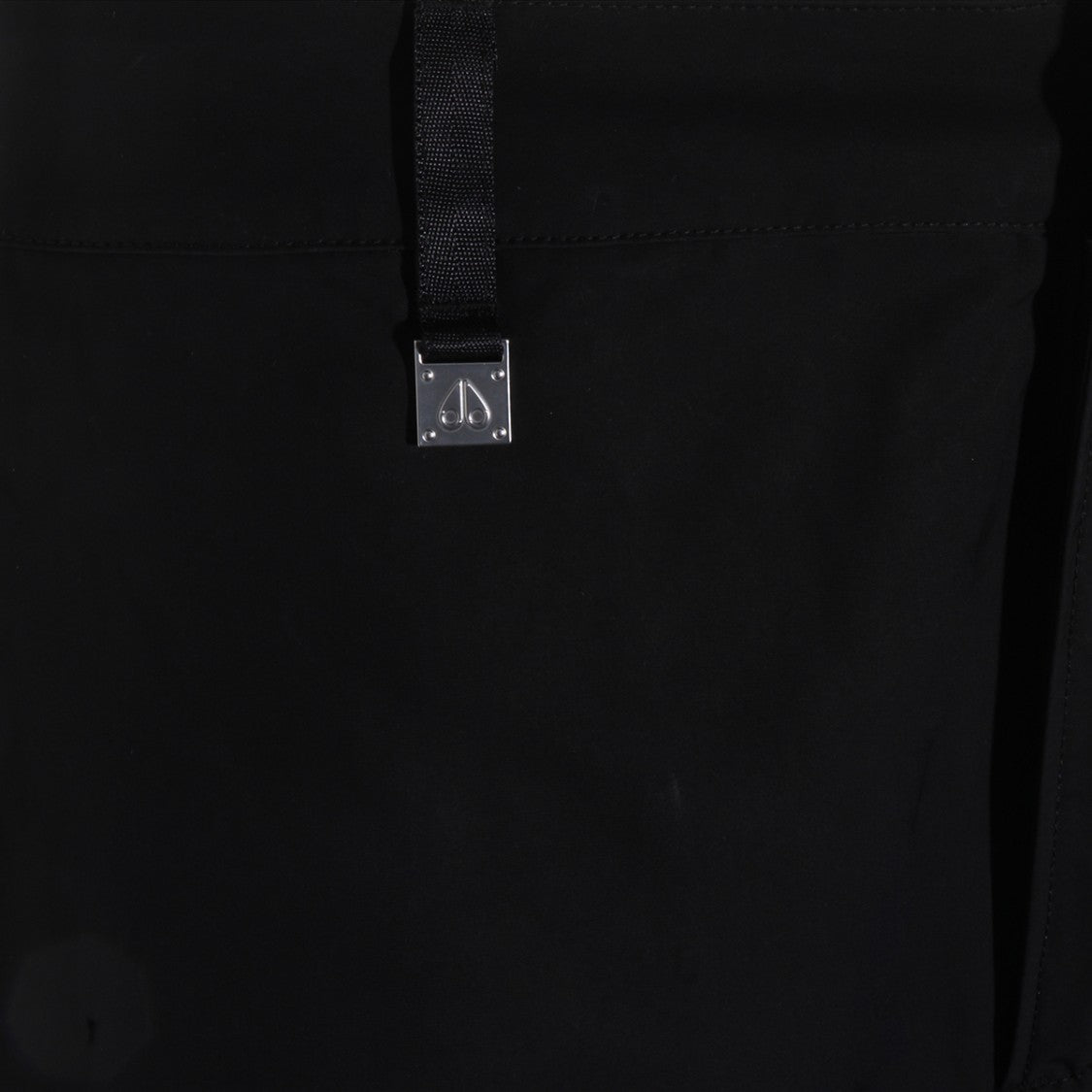 Moose Knuckles Mid-Thigh Cut Black Shorts