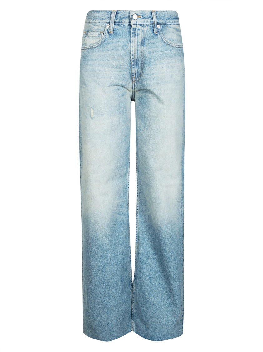Cycle Zoe Straight Leg Broken Vintage Jeans