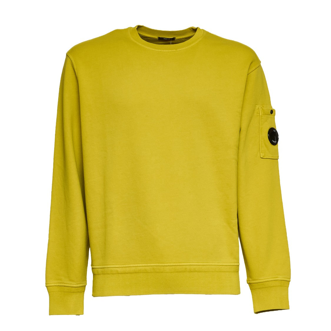 C.P. Company Cotton Diagonal Fleece Lens Sweatshirt