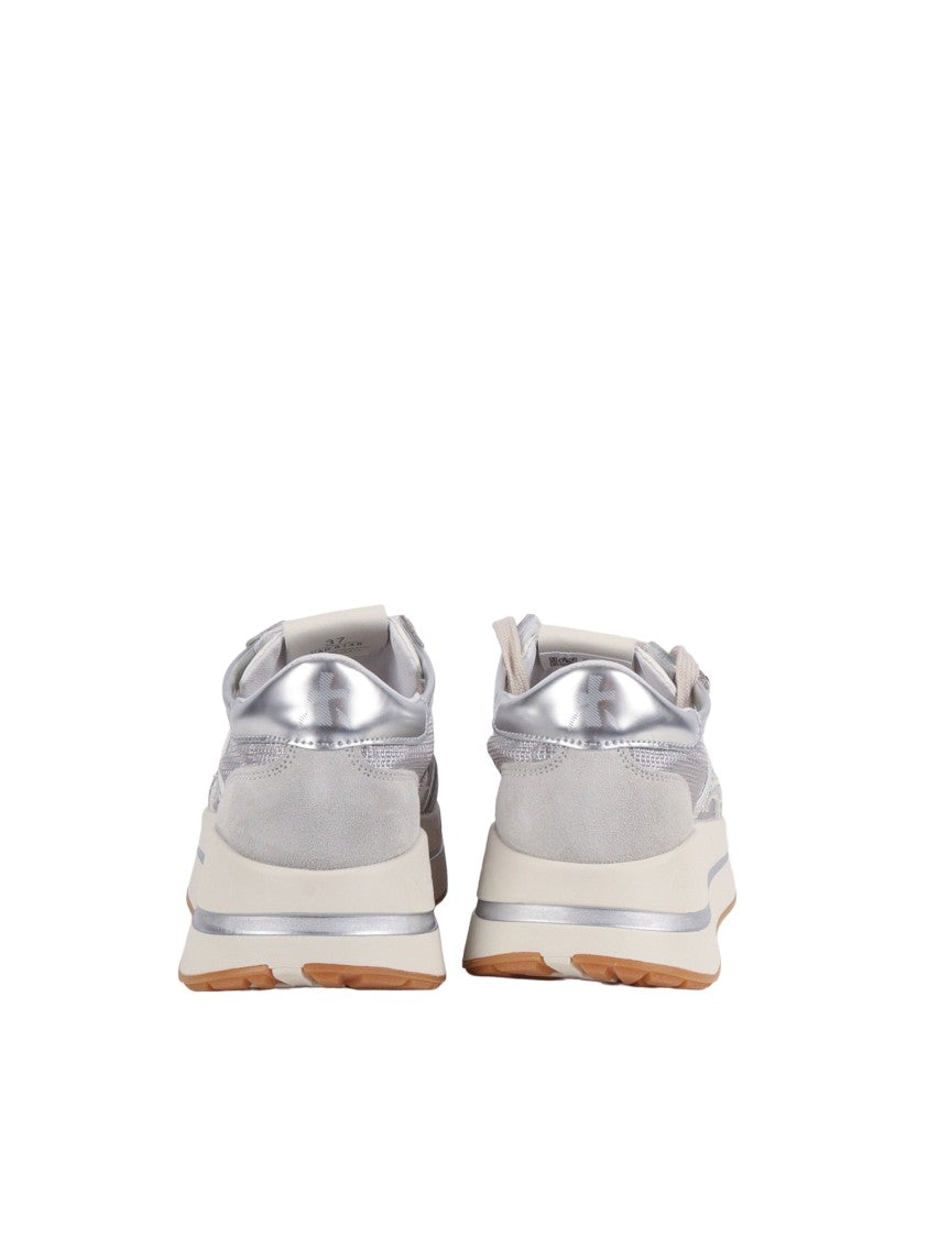 Premiata Bethcoin Silver Metallic Sneakers