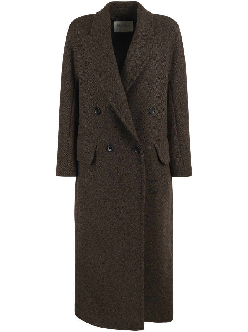 Max Mara Tailored Virgin Wool And Cashmere Coat