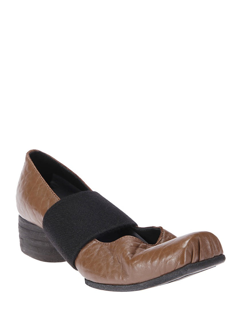 Uma Wang Leather Ballerina Shoes