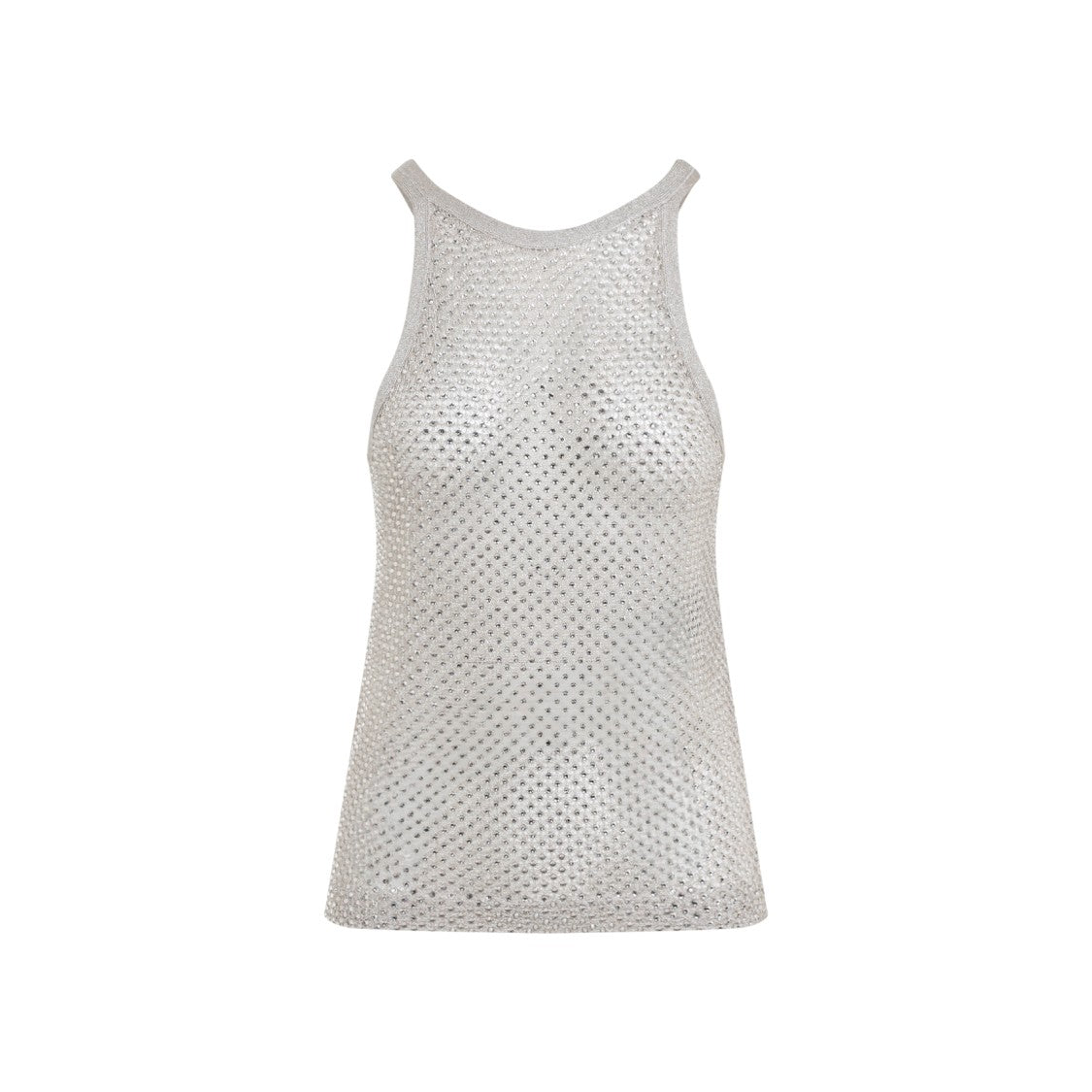 Tom Ford Fitted Shimmering Mesh Top