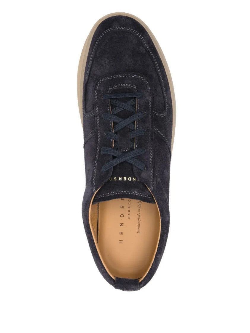 Henderson Low-Top Suede Sneakers With Leather Lining